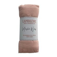Load image into Gallery viewer, Signature Muslin Wrap - Peach