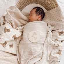 Load image into Gallery viewer, Signature Muslin Wrap - Teddy