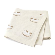 Load image into Gallery viewer, Rocking Horse Luxe Heirloom Baby Blanket (Cream)