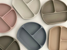 Load image into Gallery viewer, Silicone Crumb Catcher Bib (Taupe)