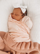Load image into Gallery viewer, Signature Muslin Wrap - Peach
