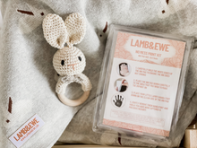 Carica l'immagine nel visualizzatore di Gallery, Bunny Luxe Heirloom Baby Blanket (Grey)