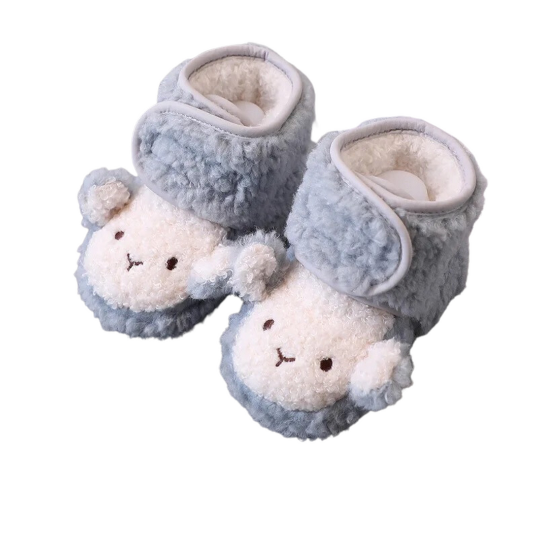 Baby Lamb Slippers (Blue)
