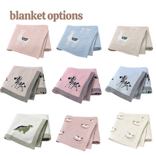 Φόρτωση εικόνας στο εργαλείο προβολής Συλλογής, Baby Blanket (2 Pack) (Customisable)
