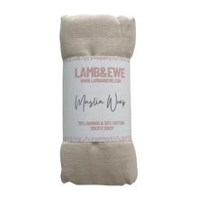 Load image into Gallery viewer, Signature Muslin Wrap - Stone
