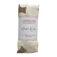 Load image into Gallery viewer, Signature Muslin Wrap - Teddy
