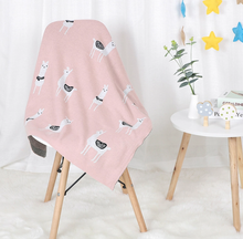 將圖片載入圖庫檢視器 Llama Luxe Heirloom Baby Blanket (Pink)

