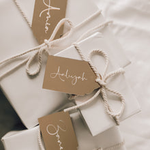 Load image into Gallery viewer, Personalised Luxe Mirrored Gift Tags
