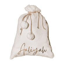 Load image into Gallery viewer, Personalised Luxe Santa Sack
